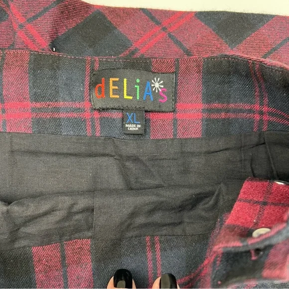 Dolls Kill dELiA*s Plaid Skirt NWT - Picture 4 of 4